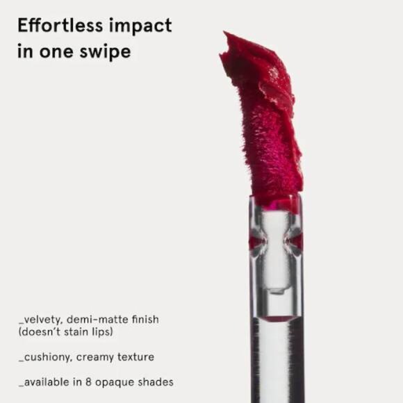 Glossier G Suit Soft Touch Matte Liquid Lip Creme in Lane - Picture 5 of 7